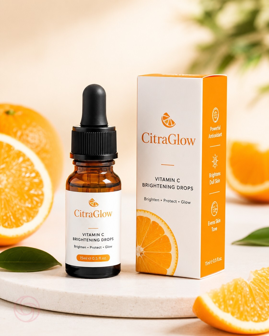 CitraGlow — Vitamin C Brightening Drops (15ml)